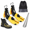 S (Wm's 6-10;men's 5-9) Yellow 2pcs, variant on Shoe Stretcher Women Men Professional Boot Adjustable Width Length For Wide Feet (l (wm's 11-14;men's 10-14) Black1pcs)