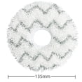 thumbnail image 2 of 6pcs Wavy Full Wool Wash Mop Cleaning Mop Cloth For Ecovacs X1 Omni, 2 of 2