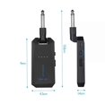 thumbnail image 4 of AM-5G Wireless 58G Guitar System Rechargeable Audio Transmitter and Receiver ISM Band for Electric Bass Guitars Amplifier, 4 of 5