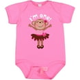thumbnail image 3 of Inktastic Monkey 1st Birthday 1 Year Old Girl Girls Baby Bodysuit, 3 of 5