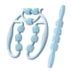 thumbnail image 3 of Rodillo de masaje circular para piernas, portátil y multifuncional, con abrazadera para piernas para entrenamiento manual. azul, 3 of 9