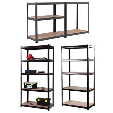 71 X 36 Heavy Duty 5 Level Adjustable Storage Garage Shelf