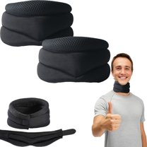 Plexora Neck - Plexora Neck Cervi-Posture Corrector, Bloomella Anti Sleep Apnea Neck Brace - 3-Stage Adjustable Ergonomic Neck Support for Pain Relief and Posture Correction