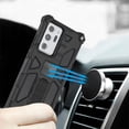 thumbnail image 4 of Asmyna Sturdy Hybrid Protector Cover (with Stand) for Samsung Galaxy Note 20 Ultra - Black / Black, 4 of 6
