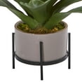 thumbnail image 4 of Nearly Natural 14in. Agave Succulent in Decorative Planter, 4 of 6