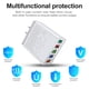 thumbnail image 2 of Cargador De Pared Usb De 5 Puertos Cargador Rápido Portátil Para Dispositivos Inteligentes Como Teléfonos Y Ordenadores Portátiles, 2 of 4