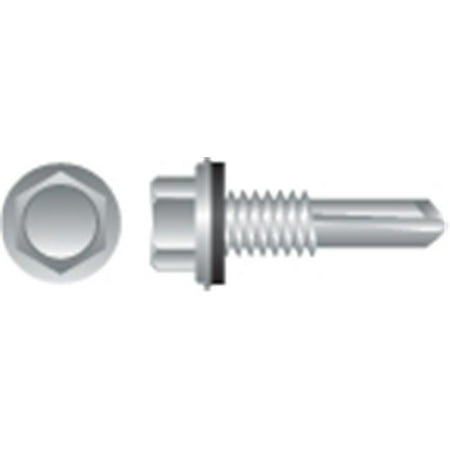 

Strong-Point HA4 12-24 x 0.88 in. Unslotted Indented Hex Washer Head Screws Zinc Plated Box of 3 000