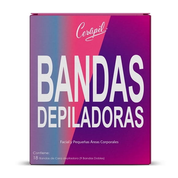 Bandas depiladoras Cerapil 18 pzas