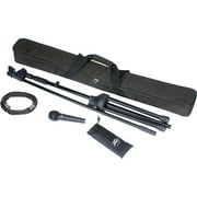 Peavey MSP2 PV Series Microphone + Mic Cable + Clip + Stand w/ Carry Bag