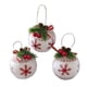 thumbnail image 2 of Juego de 3 bolas de Navidad colgantes adornos decorativos irrompibles para árbol de Navidad 80 mm Fiudx, 2 of 3