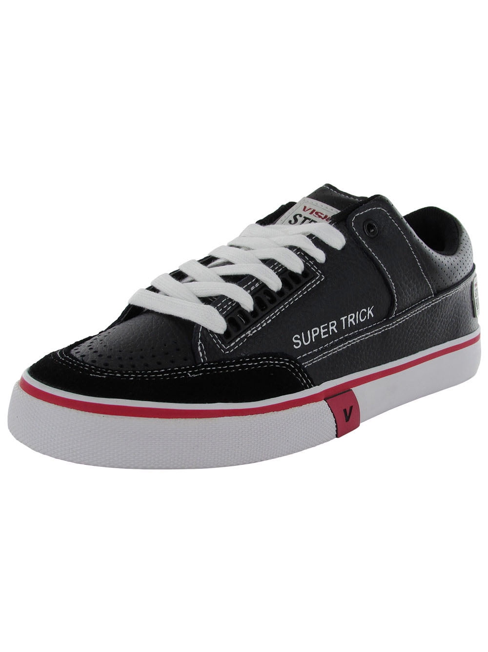  Vision Street Wear Mens Canvas  Lo  Retro BLACK Skate Shoe Size US 11 NEW 