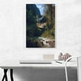 thumbnail image 2 of ARTCANVAS Gorge Near Amalfi 1831 Canvas Art Print by Carl Blechen - Size: 26" x 18" (0.75" Deep), 2 of 9