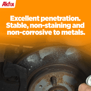 Akfix A110 Brake Cleaner Non Chlorinate Spray, Fast Drying, 16.9 oz, 6 Pack