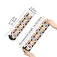 thumbnail image 5 of Bingfone Polka Dot Design Patterned Men'S Women'S Casual Cotton Socks, 5 of 9