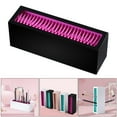 thumbnail image 6 of Makeup Brushes Holder Silicone Storage Rack for Cosmetic Tools - Black Red, 6 of 10