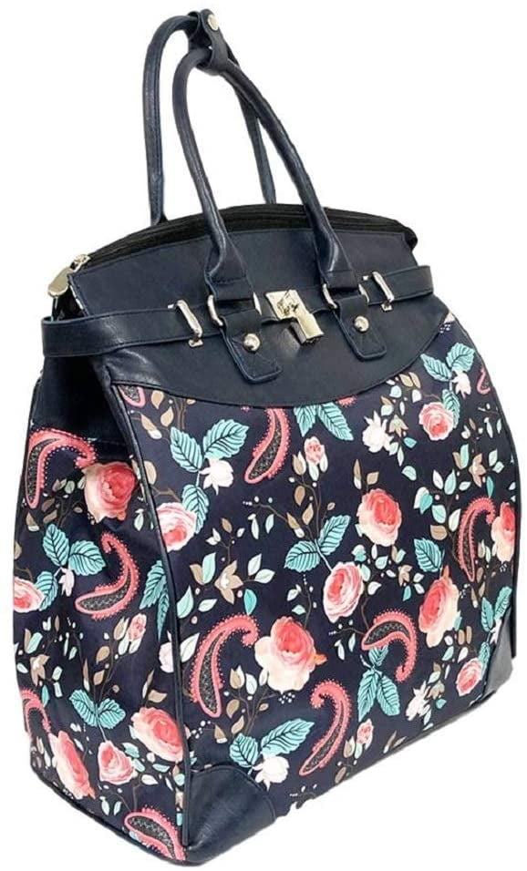 rolling office tote