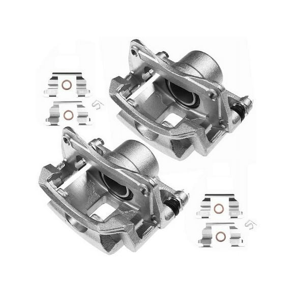 Brake Caliper Set 2 - Compatible with 1998 - 2002 Toyota Corolla 1.8L 4-Cylinder 1999 2000 2001