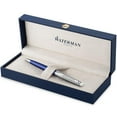 thumbnail image 2 of Waterman Ballpoint Pen - Hemisphere French Riviera Collection - Le Lounge Blue - Medium Point, 2 of 3