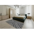 thumbnail image 4 of Ahgly Company Indoor Rectangle Patterned Gray Wolf Gray Area Rugs, 3' x 5', 4 of 6