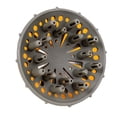 thumbnail image 2 of Universal Hair Dryer Diffuser Professional Blow Dryer Large Diffuser Parts for Home Hair Salon (Yellow), 2 of 4