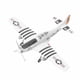 thumbnail image 1 of 1:48 Escala de plástico de modelo ensamblado Avión Avión Modelo de avión blanco Sunnimix Aviones en miniatura, 1 of 2