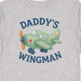 thumbnail image 4 of Inktastic Daddy's Wingman Airplane Design Boys or Girls Long Sleeve Toddler T-Shirt, 4 of 5