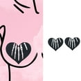 thumbnail image 2 of 1 Pair Halloween Adhesive Breast Stickers,Pasties Nipple Stickers Disposables Sticky Breast Petal,Nipples Cover Women, 2 of 8