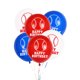 thumbnail image 2 of KAKOWELY 24 globos decorativos de látex con diseño de béisbol, ideales para fiestas temáticas de béisbol (colores surtidos), 2 of 5