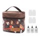 thumbnail image 2 of Bolsa de especias para acampar, organizador de salsas y especias, dispensador de condimentos y especias, bolsa para acampar Marrón con botella, 2 of 9