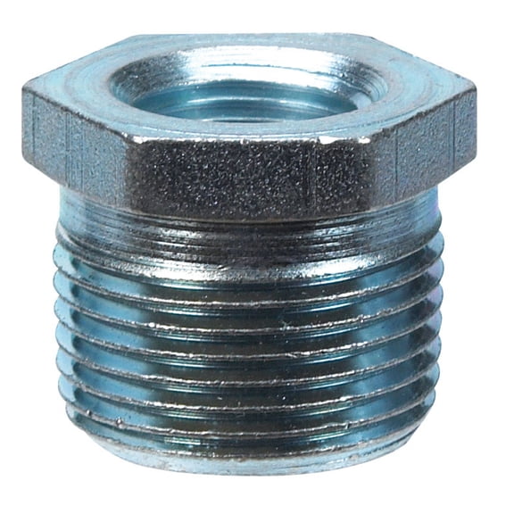 Billco Corporation 1/4 in. MPT X 1/8 in. D MPT Galvanized Hex Bushing