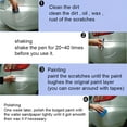 thumbnail image 5 of Car Scratch Repair Pen Car Remover Scratch Repair Paint Pen Clear Painting Pens Work for Various Cars Deep Scratches Silver Car Touch Up Paint Easy Repair (Silver), 5 of 6