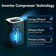 thumbnail image 6 of Whynter Nex Inverter Portable Air Conditioner Dual Hose Cooling, 500 Sq Ft Efficiency 12000 Btu (10000 Btu Sacc) Arc-1280MX, 6 of 8