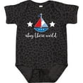 thumbnail image 3 of Inktastic Nautical Baby Boy Ahoy Sailboat Boys Baby Bodysuit, 3 of 5