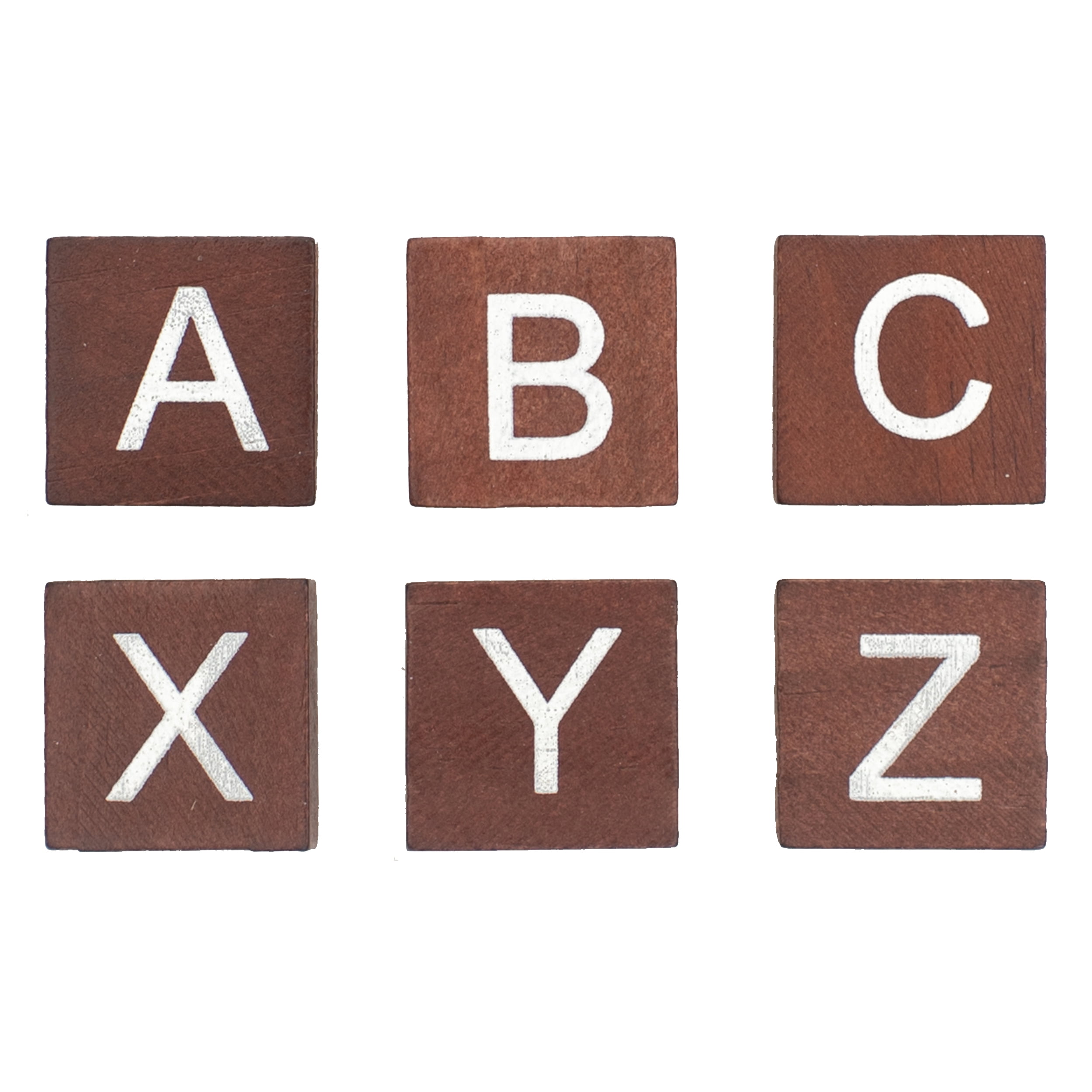 Stiles 100 Pieces Letter Tiles, Wood Spelling and Craft