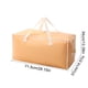 thumbnail image 3 of Bolsa de almacenamiento exterior | Bolsa impermeable y resistente a la humedad | Organizador de poliéster de gran capacidad | Gris, Verde, Amarillo | 28x14x13 in | Ahorro de espacio bajo la cama, 3 of 6