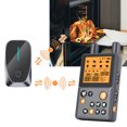 thumbnail image 2 of Wireless Bluetooth Meat Thermometer with 100M Long-Range Connection, 1000mAh Rechargeable Battery, Dual Probes & Signal Amplifier, High-Temp Ceramic Handle, Food-Grade Stainless Steel Probe, 2 of 7