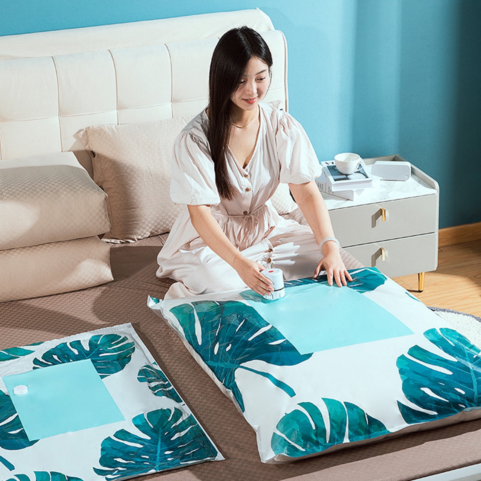 Wzzjkit Sacs de Rangement sous Vide, Sacs de Compression Extra