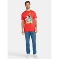 thumbnail image 2 of Christmas Mickey Mouse Men’s and Big Men's Graphic Tee, Sizes S-3XL, 2 of 5