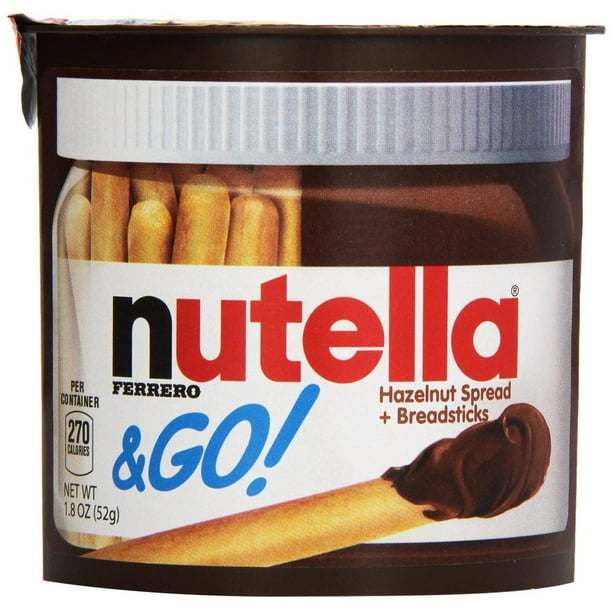 48 Packs Nutella Go 12 Count Walmart Com Walmart Com