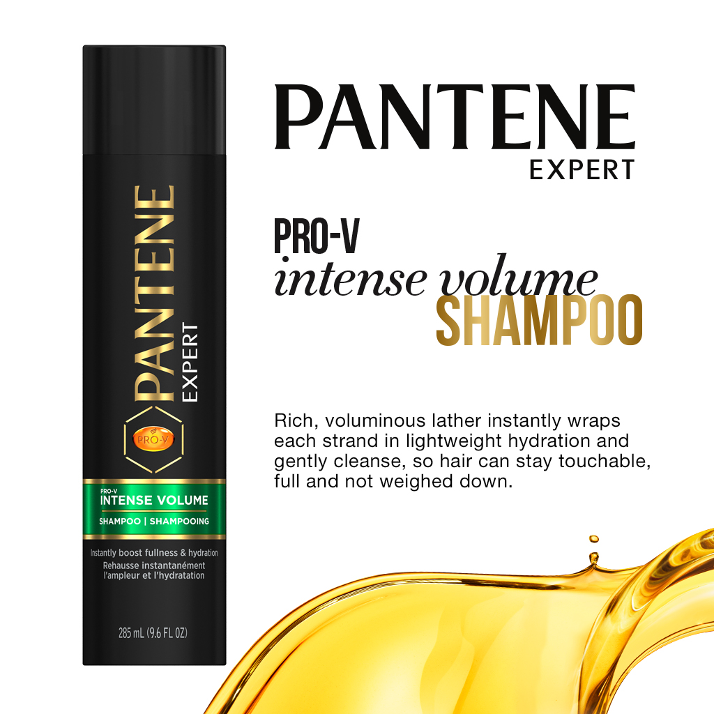 Pantene Expert Pro-V Intense Volume Shampoo, 9.6 fl oz - image 5 of 6