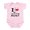Petal Pink, variant on CafePress - I Heart My Costa Rican Aunt Body Suit - Baby Light Bodysuit, Size Newborn - 24 Months