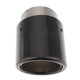 thumbnail image 2 of 2 uds 80mm-101mm tubo de de fibra de carbono embellecedor de punta de coche silenciador de cola negro para Styling DYNWAVEMX Silenciador de escape de coche, 2 of 8
