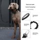 thumbnail image 3 of Tactical Military Dog Leash Hook Clips Bungee Dog Lead Elastic Bungee Rope Leash with Control Handle （black), 3 of 5