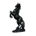 thumbnail image 2 of YWMJZEU Horse Statue Home Decoration Sculpture Resin Modern Decorative Figure Black, 2 of 5