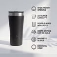 thumbnail image 3 of Ozark Trail 22 oz Stainless Steel Insulated Tumbler, Black, 3 of 17