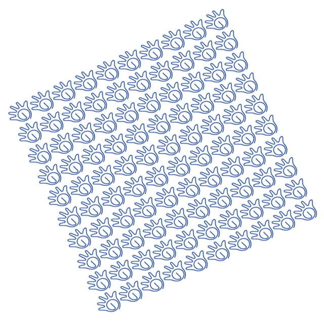 Shaped Paper Clips,100Pcs Mini Electroplated Metal Coated Fold Back Paperclips Cute Binder Clips Bookmarks For Office School Home Document Sorting