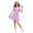 a-17Purple8, variant on VNKIDY Girls Kids Crew Round Neck Solid Color Short Sleeve Ruched Top Elastic High Waist Flared Skirt 2 Piece Casual Summer Outfit Set For Child Cozy Sets 7-8 Years