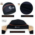 thumbnail image 4 of Evridwear Reflective Lightweight Running Beanie, Cycling Hat, Skull Cap Helmet Liner (1 Piece Orange), 4 of 9