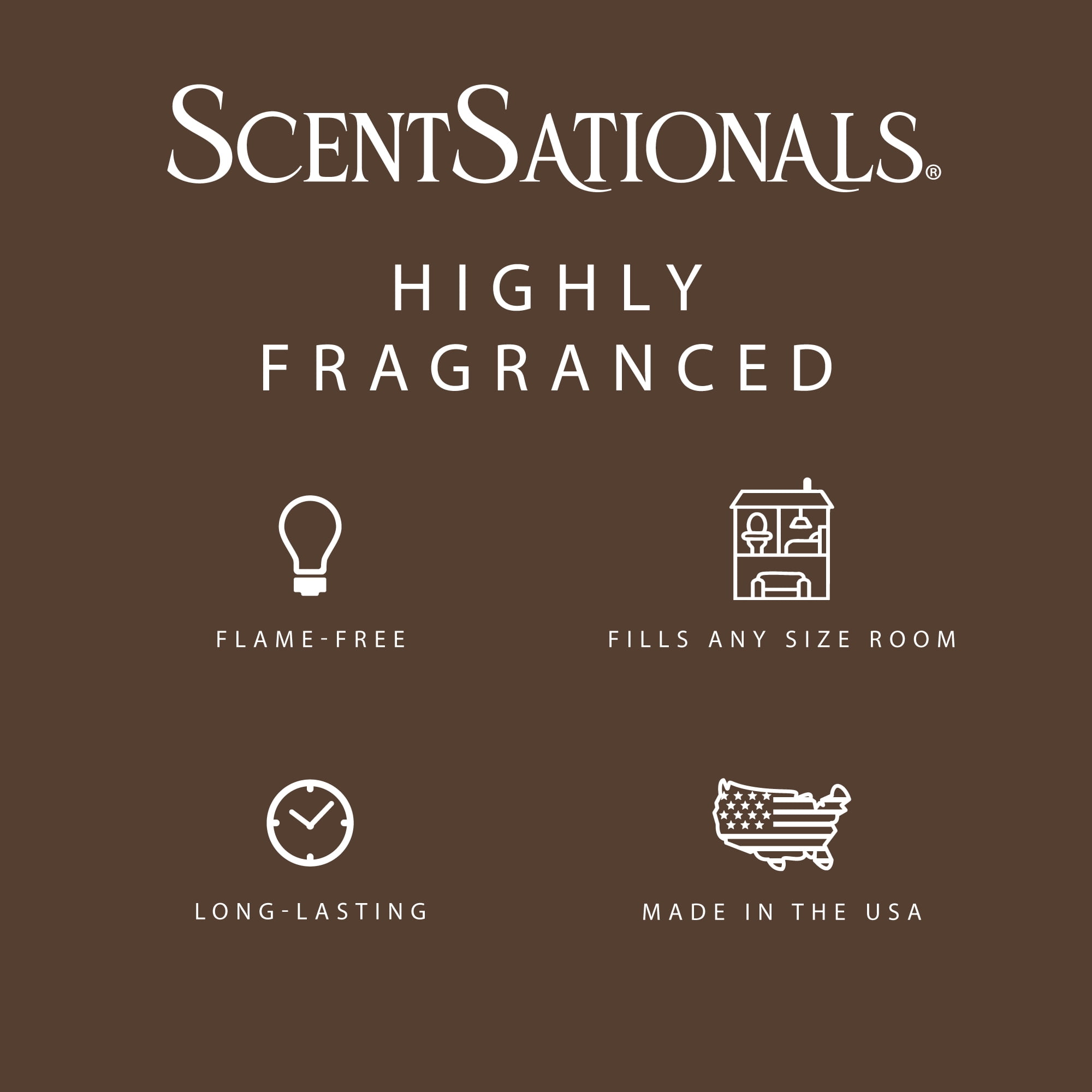 (5 pack) ScentSationals Feelin' Cozy Scented Wax Melts Air Freshener, 5 oz