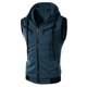 thumbnail image 1 of Hombres Zip Up Sin Mangas Chaleco Con Capucha Chaleco Con Capucha Sudadera Chaqueta Chaleco Top-e, 1 of 2